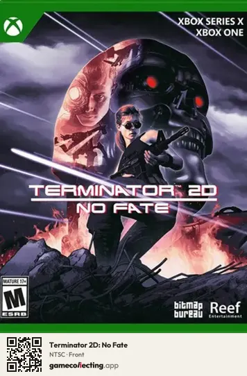 Terminator 2D: No Fate Xbox Series X, NTSC box front