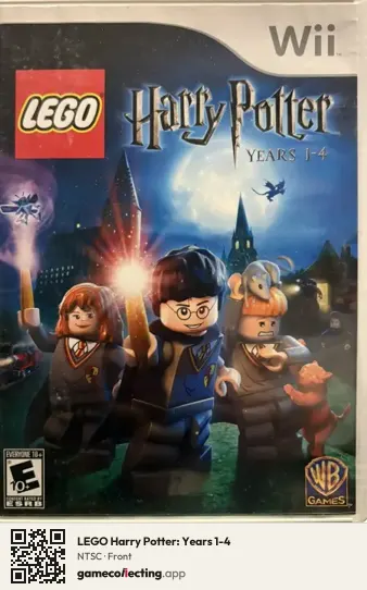 LEGO Harry Potter: Years 1-4 Nintendo Wii, NTSC box front