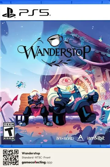 Wanderstop PlayStation 5, NTSC box front