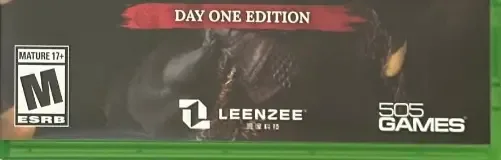 Wuchang: Fallen Feathers, the ESRB box on its front