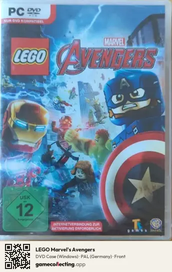 LEGO Marvel's Avengers Computer, Germany box front