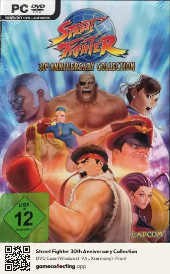 Street Fighter 30th Anniversary Collection Computer, Germany box front