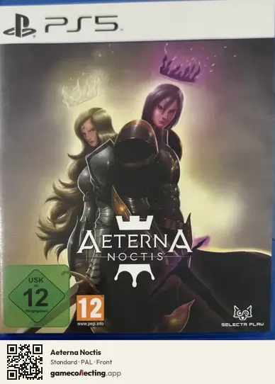 Aeterna Noctis PlayStation 5, PAL box front