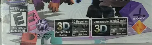 EyePet & Friends, the ESRB box on its front