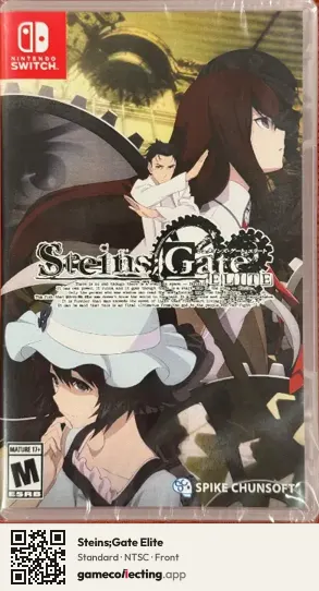 Steins;Gate Elite Nintendo Switch, NTSC box front