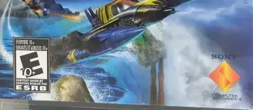 Jak and Daxter: The Lost Frontier, the ESRB box on its front