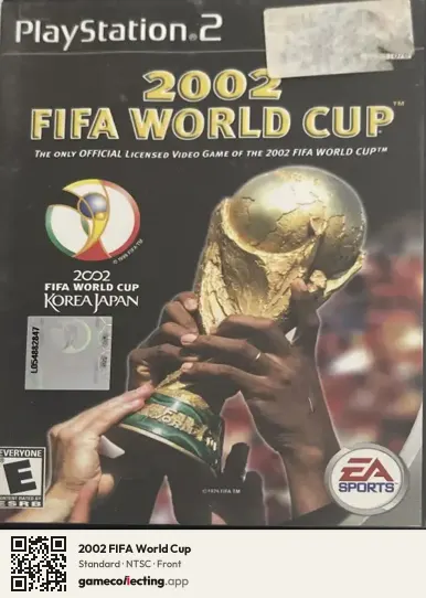 2002 FIFA World Cup PlayStation 2, NTSC box front