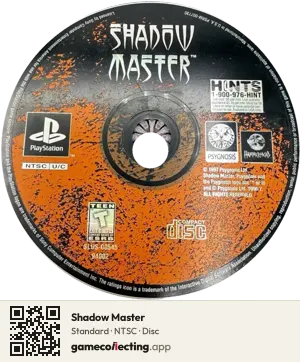 Shadow Master PlayStation, NTSC disc