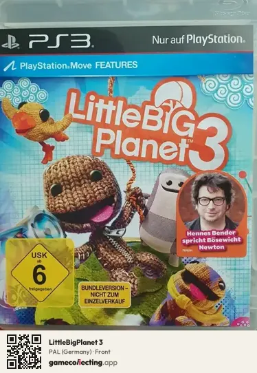 LittleBigPlanet 3 PlayStation 3, Germany box front
