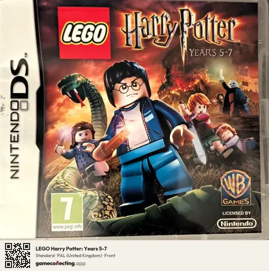 LEGO Harry Potter: Years 5-7 Nintendo DS, United Kingdom box front