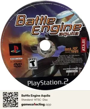 Battle Engine Aquila PlayStation 2, NTSC disc