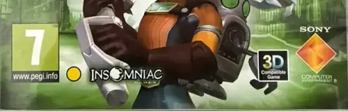 Ratchet & Clank Collection, the PEGI square on its front