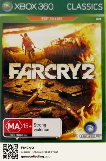 Far Cry 2 Xbox 360, Australia box front
