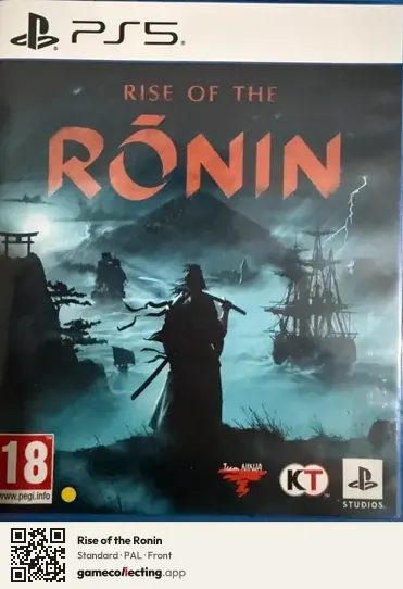Rise of the Ronin PlayStation 5, PAL box front