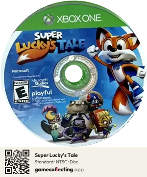 Super Lucky's Tale Xbox One, NTSC disc