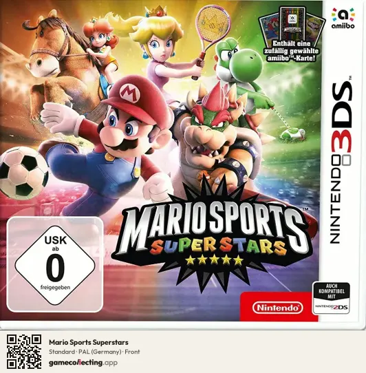 Mario Sports Superstars Nintendo 3DS, Germany box front