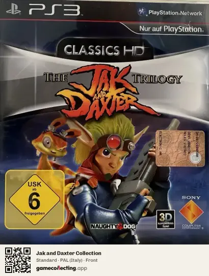 Jak and Daxter Collection PlayStation 3, Italy box front