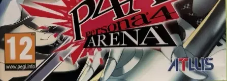 Persona 4 Arena, the PEGI square on its front