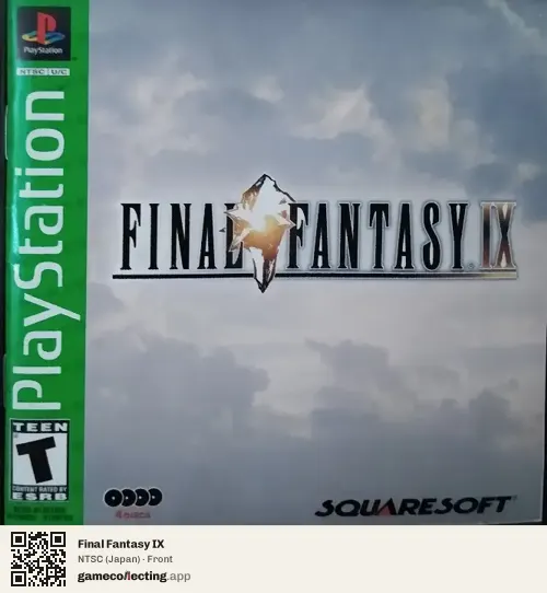Final Fantasy IX PlayStation, Japan box front