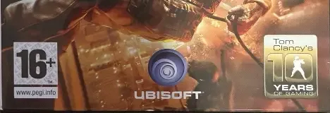 Tom Clancy's Rainbow Six: Vegas 2, the PEGI square on its front