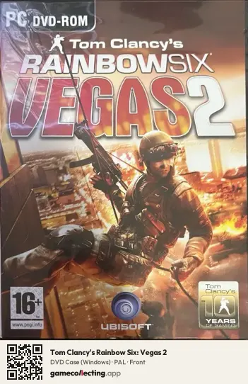 Tom Clancy's Rainbow Six: Vegas 2 Computer, PAL box front