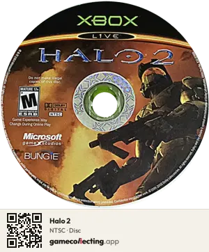 Halo 2 Xbox, NTSC disc