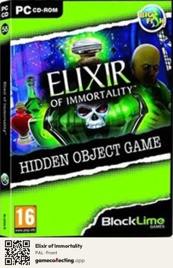 Elixir of Immortality Computer, PAL box front