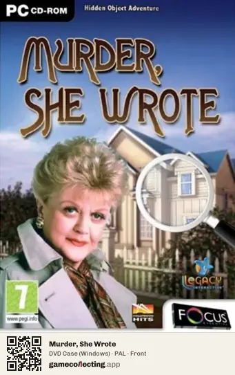 Murder, She Wrote Computer, PAL box front