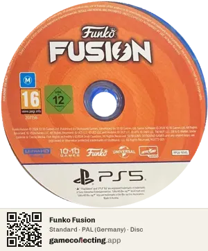 Funko Fusion PlayStation 5, PAL disc
