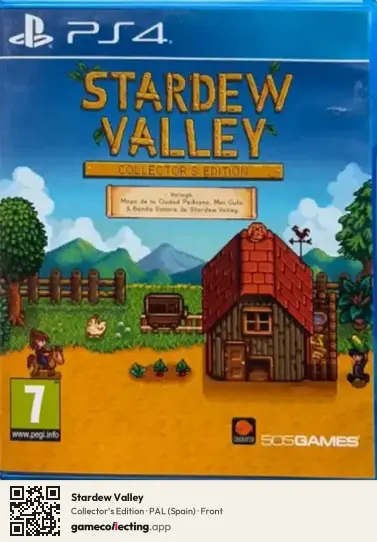 Stardew Valley PlayStation 4, Spain box front