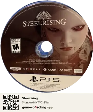 Steelrising PlayStation 5, NTSC disc