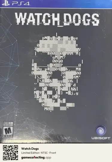 Watch Dogs PlayStation 4, NTSC box front
