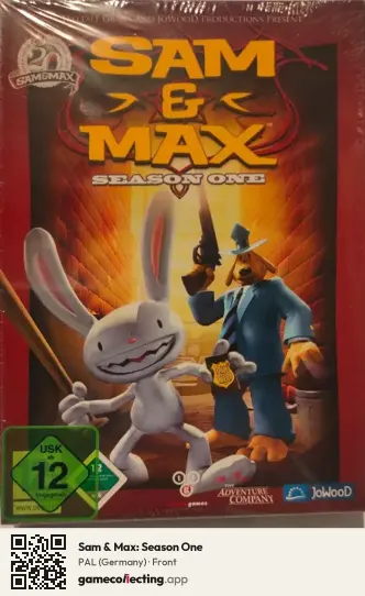 Sam & Max: Season One Computer, Germany box front