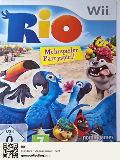 Rio Nintendo Wii, Germany box front