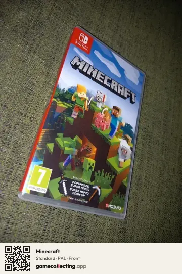 Minecraft Nintendo Switch, PAL box front