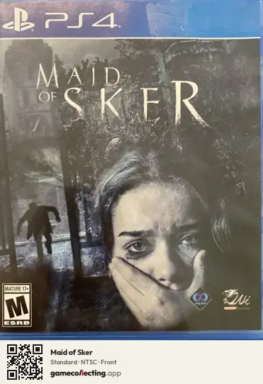 Maid of Sker PlayStation 4, NTSC box front