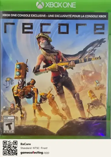 ReCore Xbox One, NTSC box front