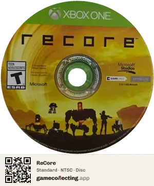 ReCore Xbox One, NTSC disc