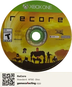 ReCore Xbox One, NTSC disc