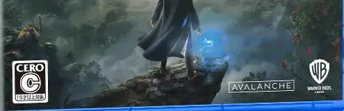 Hogwarts Legacy, the CERO letter on its front