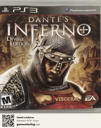 Dante's Inferno PlayStation 3, NTSC box front
