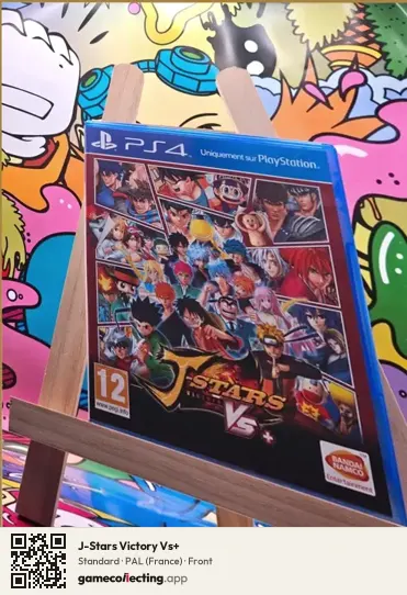 J-Stars Victory Vs+ PlayStation 4, France box front