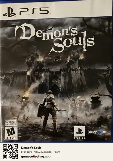 Demon's Souls PlayStation 5, Canada box front