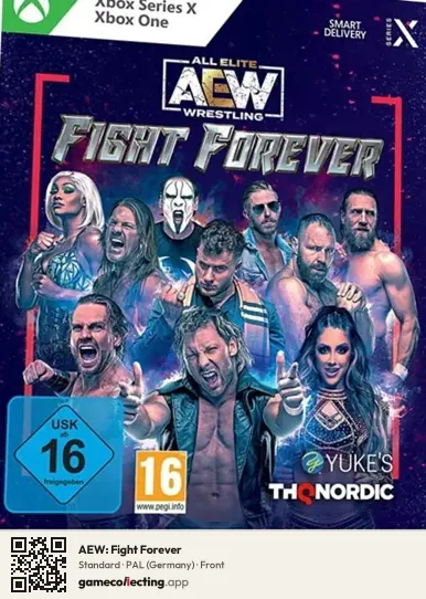 AEW: Fight Forever Xbox Series X, Germany box front