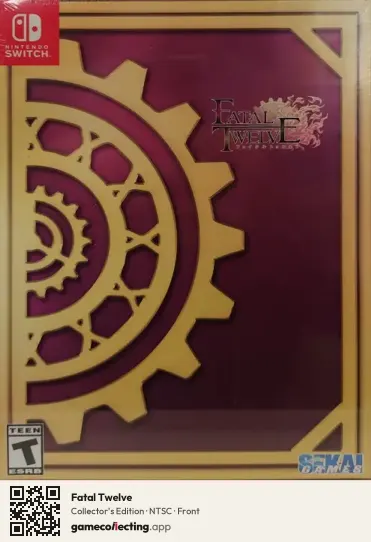 Fatal Twelve Nintendo Switch, NTSC box front