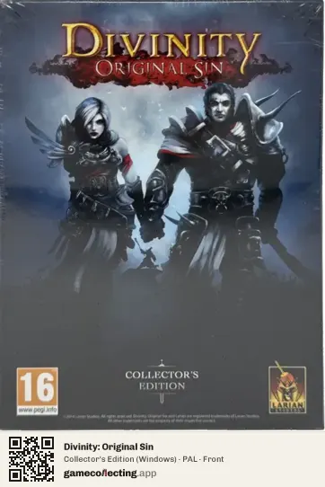 Divinity: Original Sin Computer, PAL box front