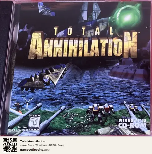 Total Annihilation Computer, NTSC box front
