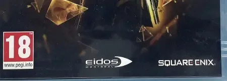 Deus Ex: Human Revolution, the PEGI square on its front