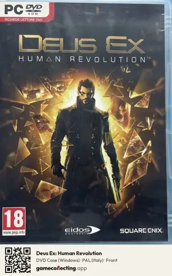 Deus Ex: Human Revolution Computer, Italy box front