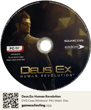 Deus Ex: Human Revolution Computer, PAL disc